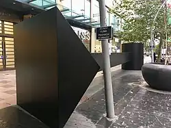 Sculpture on The Hayes, Cardiff, September 2020