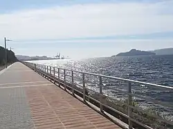 Seafront promenade