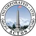 Official seal of Acton, Massachusetts