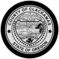 Official seal of Clackamas County