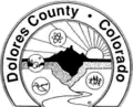 Official seal of Dolores County