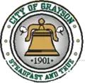 Official seal of Grayson, Georgia
