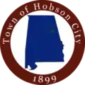 Official seal of Hobson City, Alabama