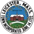 Official seal of Leicester, Massachusetts
