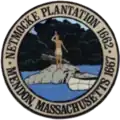 Official seal of Mendon, Massachusetts