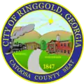 Official seal of Ringgold, Georgia