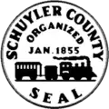 Official seal of Schuyler County