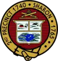 Official seal of Sharon, Massachusetts