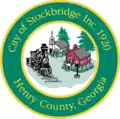 Official seal of Stockbridge, Georgia
