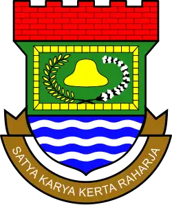Coat of arms of Tangerang Regency