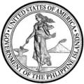De facto Great Seal of the Philippine Islands (1903–1905)