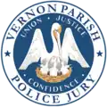 Official seal of Vernon Parish, Louisiana