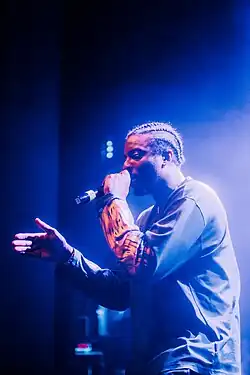Leon in 2017, at The Come Up Show in Toronto