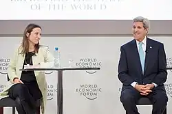 Kerry with Daniella Ballou-Aares