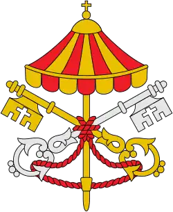 Coat of arms used during sede vacante