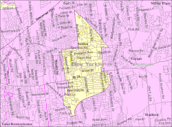 U.S. census map of Selden