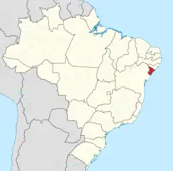 Location in Brazil