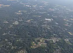 2014 aerial photo of Severn