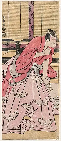 Ichikawa Danjūrō&nbsp;VI as Soga no Gorō Tokimune