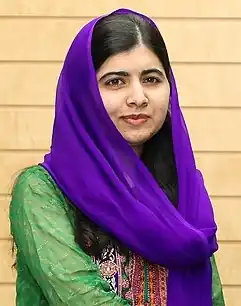 Malala Yousafzai 2015, 2014, and 2013