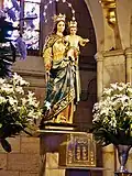 Statue at the shrine of Our Lady Help of Christians, in Miguel Hidalgo of Federal District, Mexico