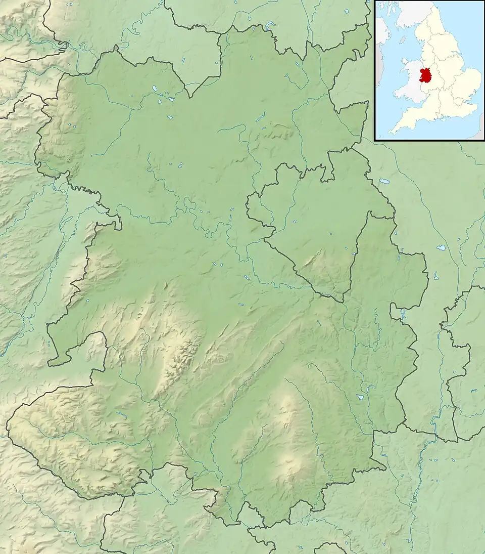 Mitchell's Fold is located in Shropshire