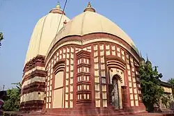 Shyama Sundara deul with char-chala porch in front