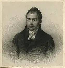 Portrait of Daniell's teacher, John Crome