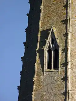 Lucarne on a church spire