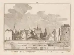 View on Sint-Maartendijk (1743)