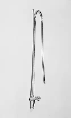 Marquand and Company wine siphoning tube (1830–1838). Collection of the Metropolitan Museum of Art.