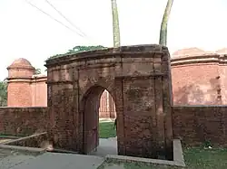 Back entrance of the mosque