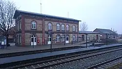 Skærbæk railway station