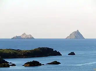 The islands seen from the mainland