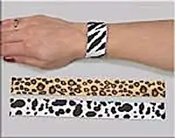 Image 4Slap bracelet worn by young girls in the early 1990s. (from 1990s in fashion)