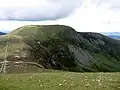 Slieve Commedagh and the Mourne Wall viewed from Slieve Donard
