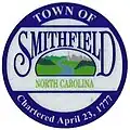 Official seal of Smithfield, North Carolina