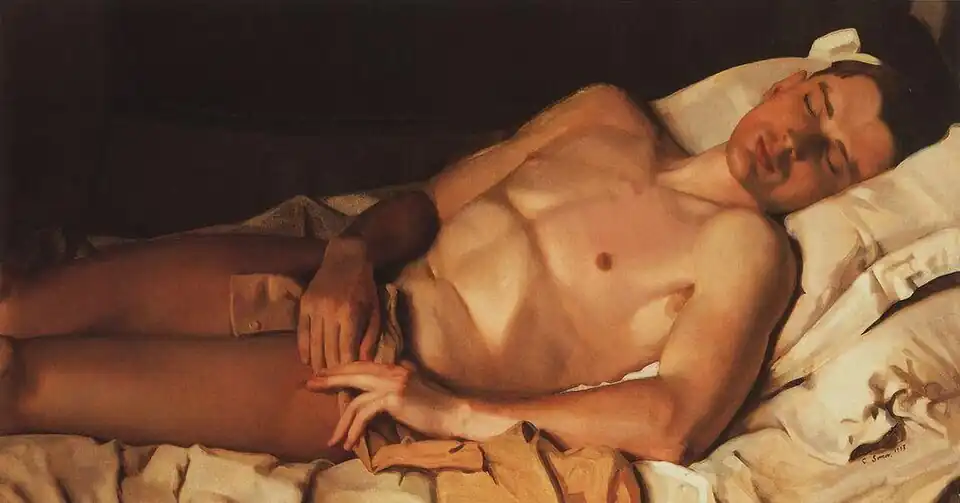 Nude Youth (Snezhkovsky), 1937