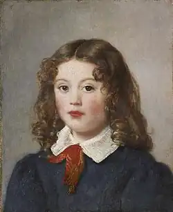 Portrait of Amédée Rude the painter's son, 1830