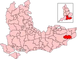 Map of constituency