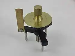 A common spherometer.