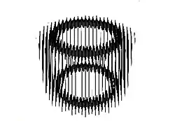 Pattern: a spinning cube