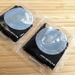 Commercially sold squid ink