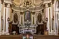 Interior of the Mother Santissima Annunziata church