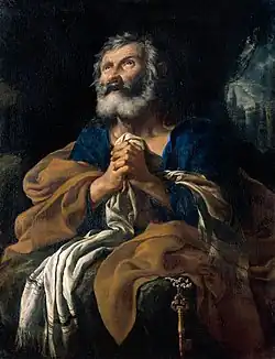 St. Peter in Penitence, Liechtenstein Museum, Vienna