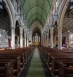 Nave wide-angle view