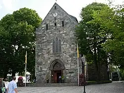 Western facade of Stavanger Cathedral