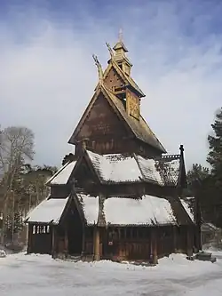 Gol stave church at Bygdøy (1883–84)