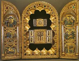 Stavelot Triptych, Morgan Library, New York