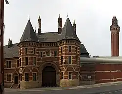 Romanesque portal to Strangeways Prison, Manchester